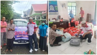 DPD dan DPK BKPRMI Bulukumba Antar Bantuan untuk Korban Gempa Sulbar