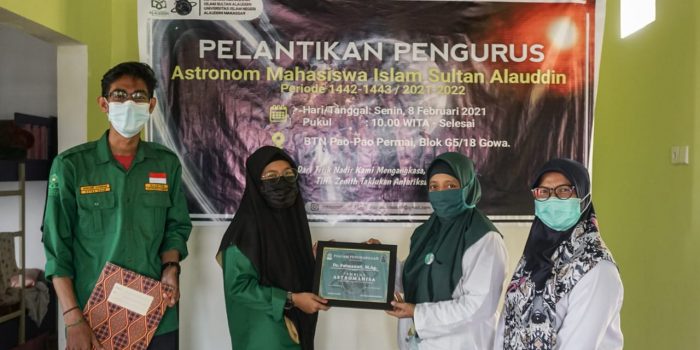 Pengurus Baru Astromahisa Mahasiswa Islam Sultan Alauddin Makassar Resmi Dilantik