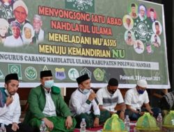 Peringati Harlah NU ke-98, PC NU Polewali Mandar Gelar Dzikir dan Doa Bersama