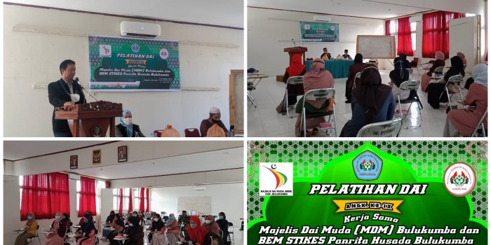 Majelis Dai Muda Kembali Gelar Pelatihan Dai, Kerjasama BEM STIKes Panrita Husada