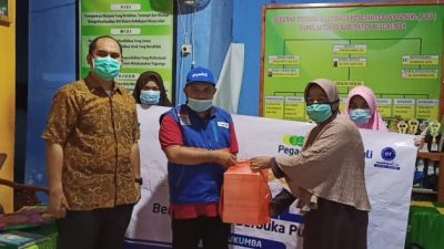 DT Peduli Sulsel Bersama Pengadaian Syariah Bulukumba Bagi Paket Tangguh Imun