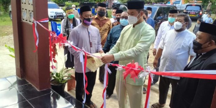 Resmikan Masjid di Kalobba Sinjai, Fadhlullah Marzuki; Bupati Pecinta Masjid dan Bapaknya Penghafal Al-Quran