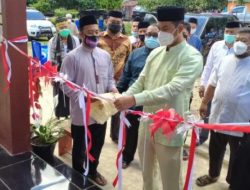 Resmikan Masjid di Kalobba Sinjai, Fadhlullah Marzuki; Bupati Pecinta Masjid dan Bapaknya Penghafal Al-Quran