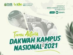 FMDKI akan Gelar Silaturrahmi Antar Aktivis Dakwah Kampus se-Indonesia, Catat Tanggalnya