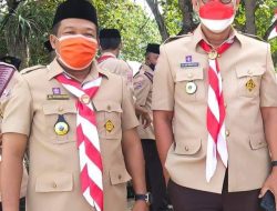 HUT Pramuka ke-60, Foto Kamad MTsN 1 Bersama Wakil Bupati Bulukumba