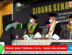 2021, STAI Al-Gazali Bulukumba Wisuda 282 Sarjana PAI, PAUD dan PGMI