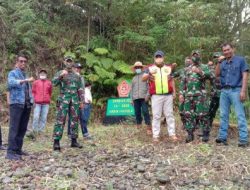 Dandim 1411/Blk Dampingi Tim Wasev Sterad Tinjau Hasil TMMD 109 TA. 2020 di Kindang