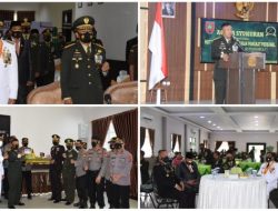 Korem 141/Toddopuli Peringati HUT TNI ke 76 Dirangkaikan Syukuran Kenaikan Pangkat Personel