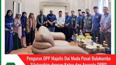 Pengurus Majelis Dai Muda Temui Ketua dan Anggota DPRD Bulukumba, Ini yang Dibicarakan