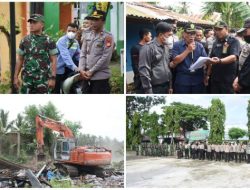 Kapolres dan Dandim 1411 Bulukumba Pimpin PAM Eksekusi Lahan dan Perumahan di Ujung Loe