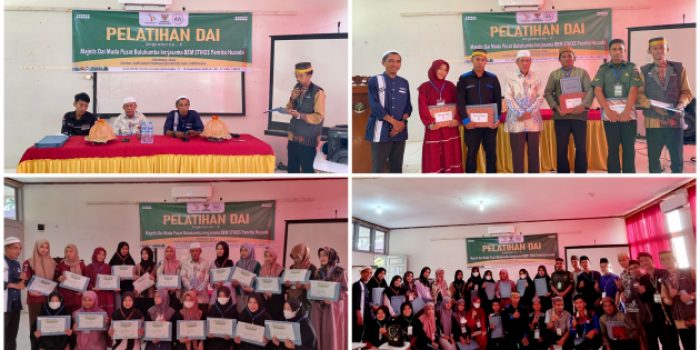 Penutupan Pelatihan Dai, Ini 4 Peserta Terbaik dari 33 Orang Alumni Pengkaderan Dai Muda