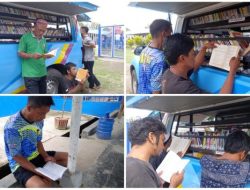 Tingkatkan Minat Baca WBP, Lapas  Bulukumba Datangkan Mobil Perpustakaan Keliling