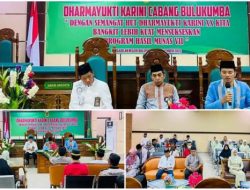 Pengadilan Negeri Bulukumba Adakan Jumat Ibadah Bersama Dharmayukti Karini dan Majelis Dai Muda