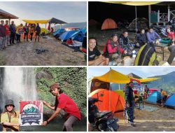 CAF Bulukumba Gelar Camping Akhir Tahun di Puncak Ma’ra dan Air Terjun Barambang Sinjai