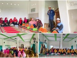 Puluhan Ibu-ibu Majelis Taklim se – Desa Bontomacinna Hadiri Isra Mikraj di Masjid Nurul Yakin