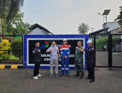 Kolonel Nanang S Sebagai LO (TNI) Kunjungi 3 Stasiun Pembagi Gas PGN di Depok dan Bogor