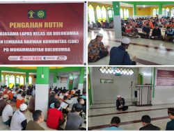 Perdana, LDK PD Muhammadiyah Bulukumba Gelar Program Pengajian di Lapas, Diikuti Ratusan WBP