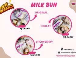 Donatta Bakery Luncurkan Produk Baru Milk Bun dengan Tiga Varian Rasa Penggugah Selera