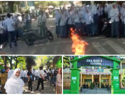 Pelajar SMAN 8 Bulukumba Gelar Aksi Terkait PDSS Depan Sekolahnya, Ini Penjelasan Kepala Sekolah