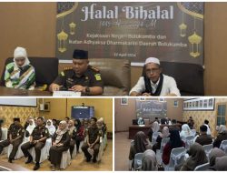 Halal Bihalal di Kejari Bulukumba, Cahyadi Sabri; Momentum Mempererat Silaturrahmi