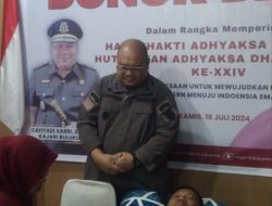 Lapas Bulukumba Berpartisipasi dalam Donor Darah di Kejaksaan Negeri Bulukumba