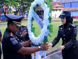 Peringati Hari Pengayoman ke-79, Lapas Bulukumba Ziarah dan Tabur Bunga di TMP Taccorong