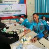 Dukung Bulan K3 Nasional, PLN ULP Tanete Gandeng Puskesmas Tanete Gelar Medical Check Up