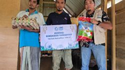 Alhamdulillah, Buruh Bangunan di Selayar Dapat Bingkisan Ramadan Dari PLN