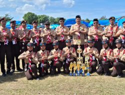 Selamat! Leader Scout MTsN 1 Bulukumba Raih Juara Umum 1 pada Kemah Pramuka Madrasah 2025