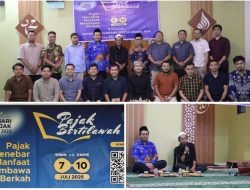 Pajak Bertilawah, Kantor Pelayanan Pajak Pratama Bulukumba Beri Santunan dan Pengajian Bersama Ketua Dai Muda