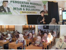 Libatkan Tokoh Agama, MTsN 6 Bulukumba Adakan Penguatan Moderasi Beragama