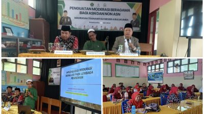Workshop Moderasi Beragama di MTsN 4 Bulukumba Dirangkaikan Sosialisasi Zakat Profesi dari Kemenag