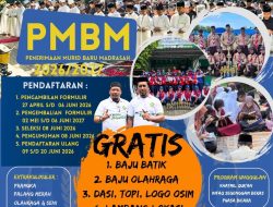 Gratiskan 6 item Perlengkapan untuk Murid Baru di MTsN 1 Bulukumba, Kamad; Bersumber dari Infak Guru dan Staf