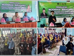 Ratusan Peserta dari Guru, Staf dan Siswa Ikuti Workshop Penguatan Moderasi Beragama di MTsN 5 Bulukumba