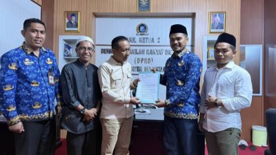 Temui Pimpinan DPRD, Majelis Dai Muda Sampaikan Usulan Ranperda Anti LGBT