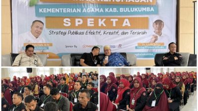 Ratusan Guru, Tendik dan Penyuluh Agama Ikuti Pelatihan Kehumasan, Ini Tujuannya