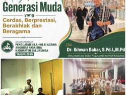 Ketua Majelis Dai Muda Sampaikan Materi Keagamaan untuk Calon Paskibraka Kabupaten Bulukumba