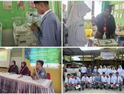 Murid MA Gunung Jati Berkunjung ke Puskesmas Gattareng, Ini Tujuannya